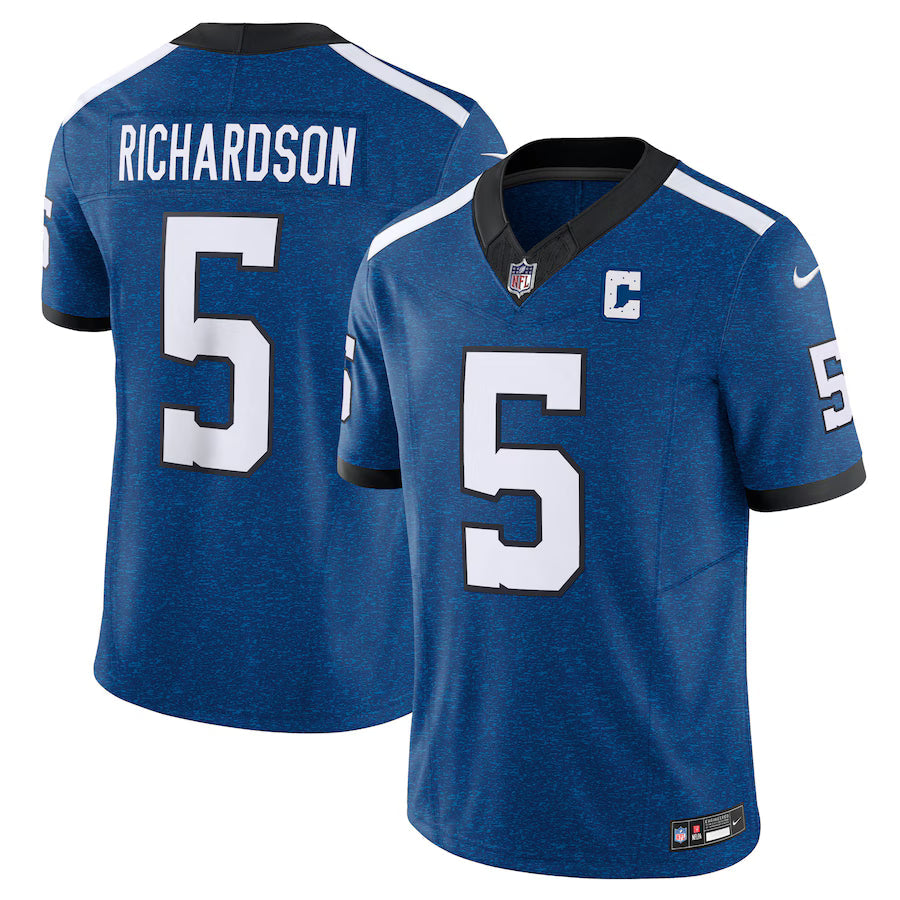 Anthony Richardson Indianapolis Colts Alternate Jersey - Royal football jersey product view 1