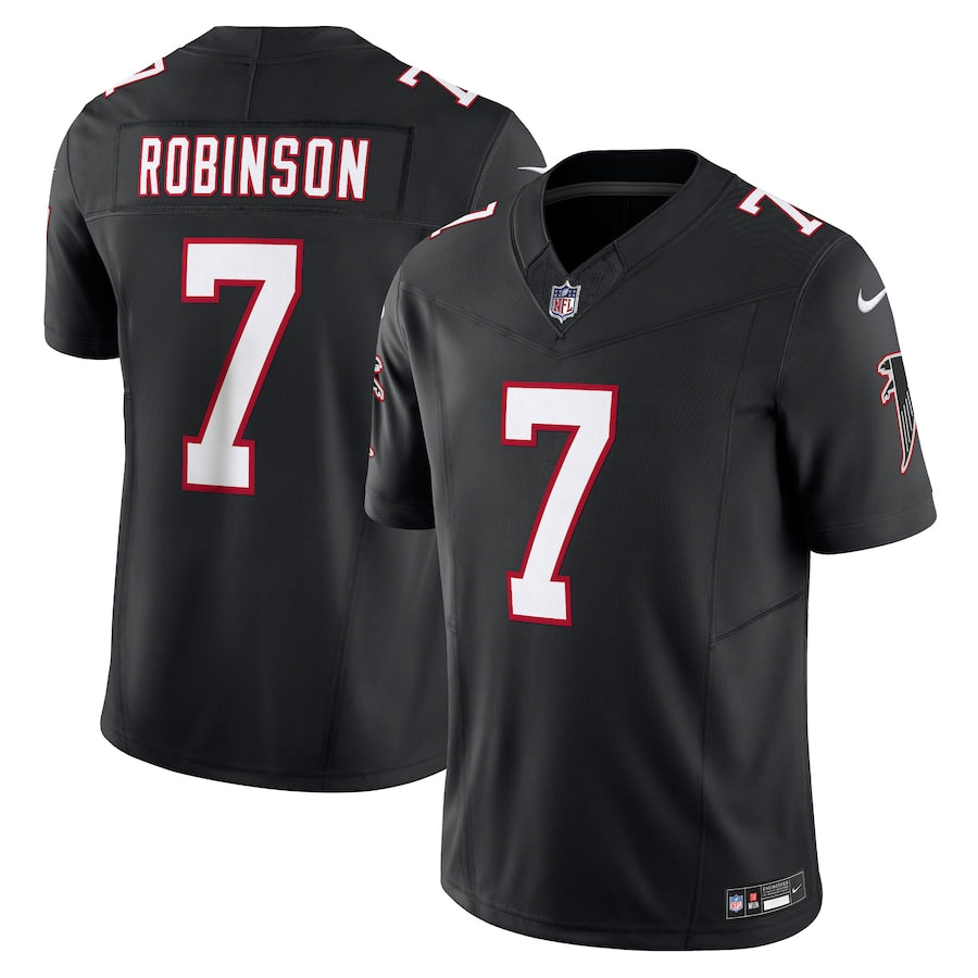 Bijan Robinson Atlanta Falcons Alternate Jersey - Black football jersey product view 1