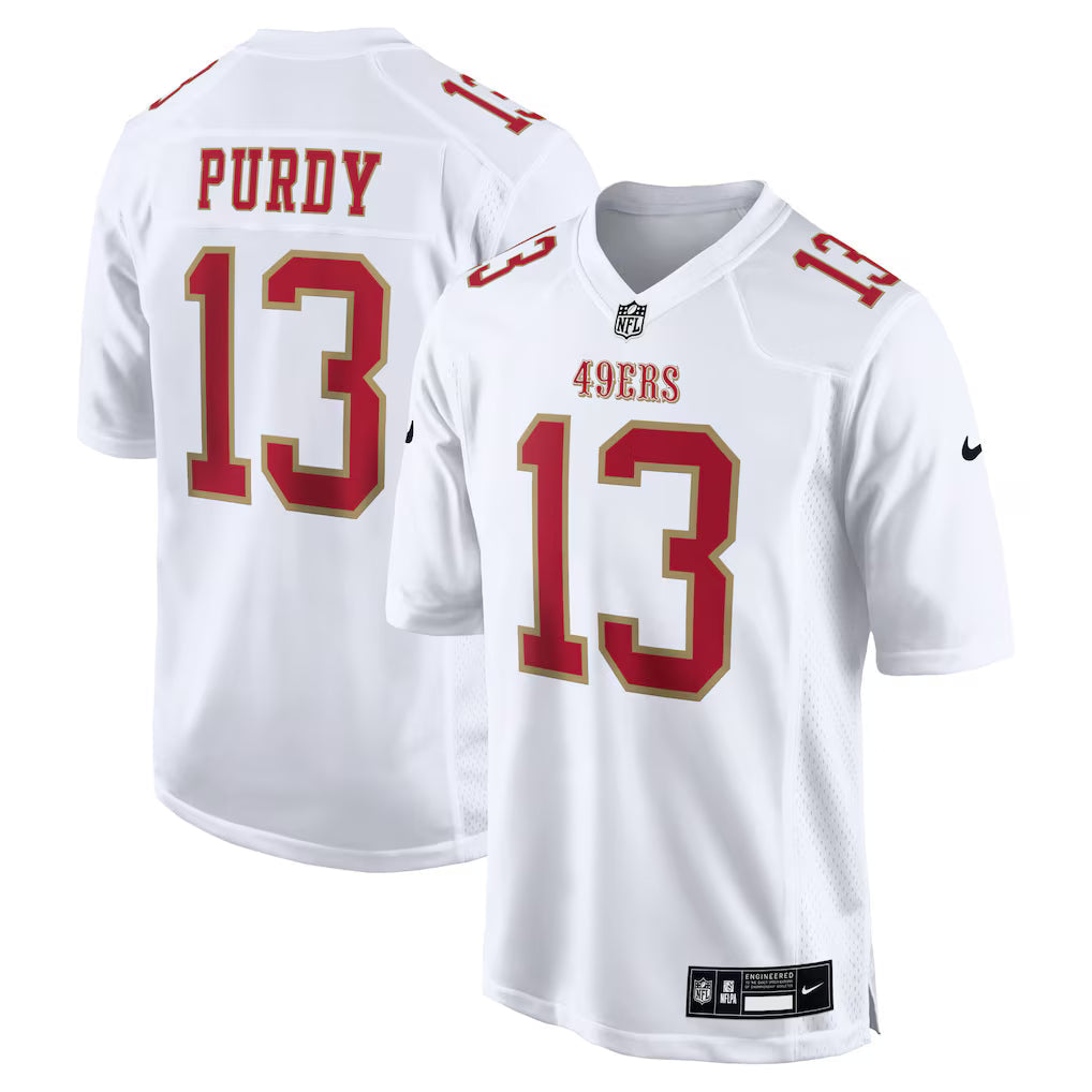Brock Purdy San Francisco 49ers Jersey - Tundra White football jersey product view 1