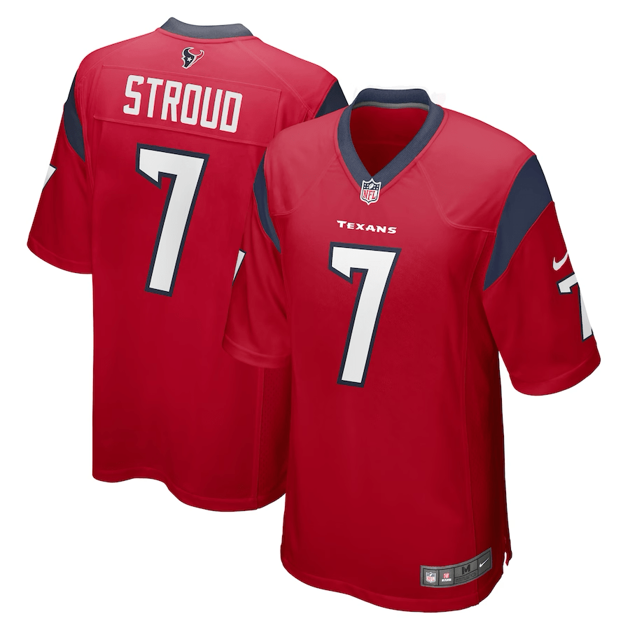 CJ Stroud Houston Texans Jersey football jersey product view 1