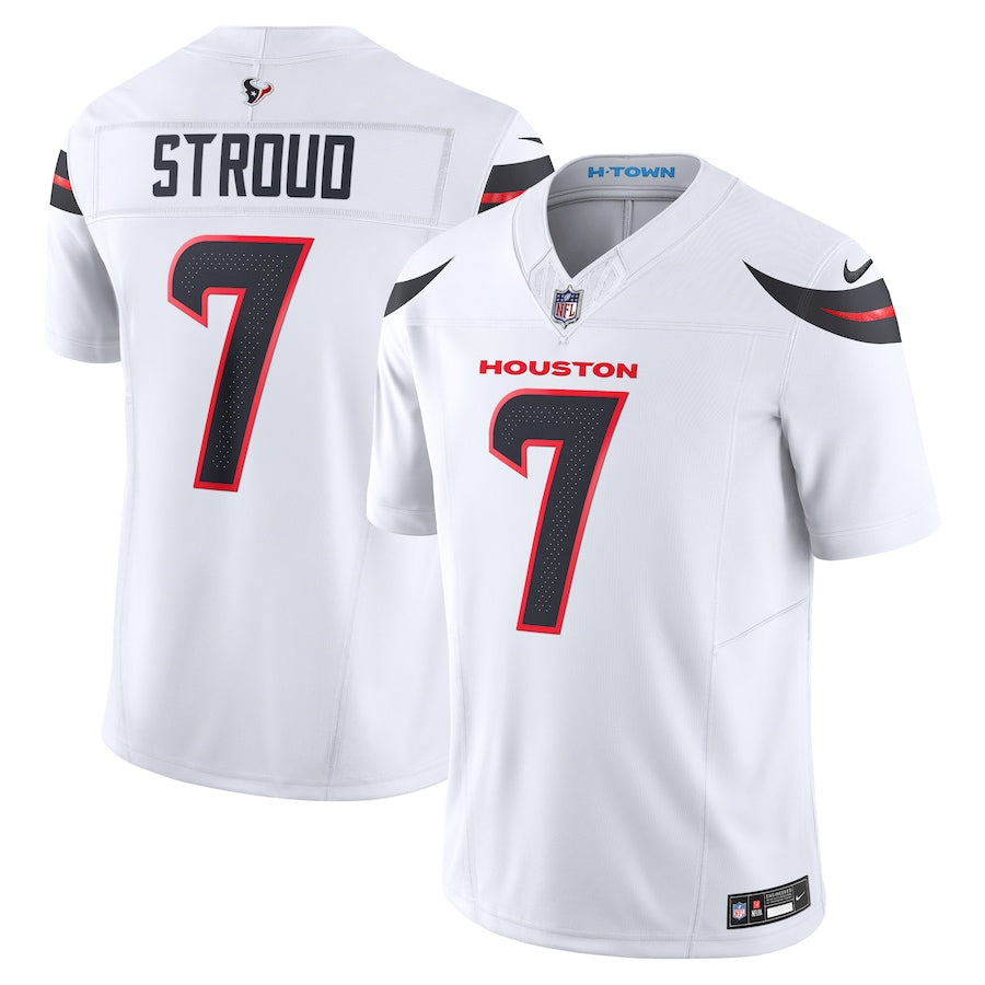 CJ Stroud Houston Texans Jersey - White football jersey product view 1