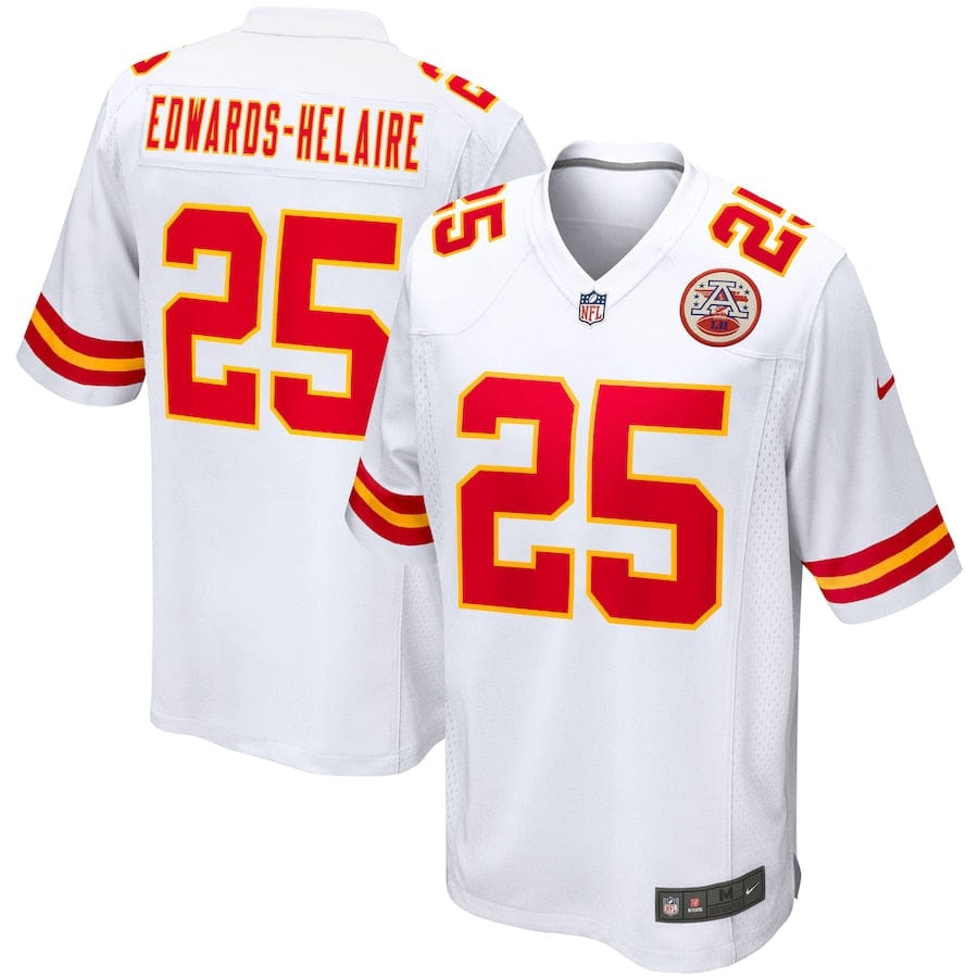 Clyde Edwards-Helaire Kansas City Chiefs Jersey football jersey product view 1
