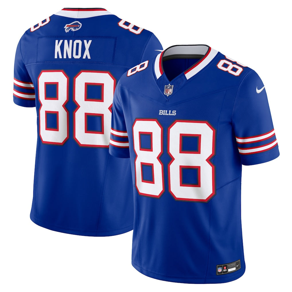 Dawson Knox Buffalo Bills Jersey - Royal Blue football jersey product view 1