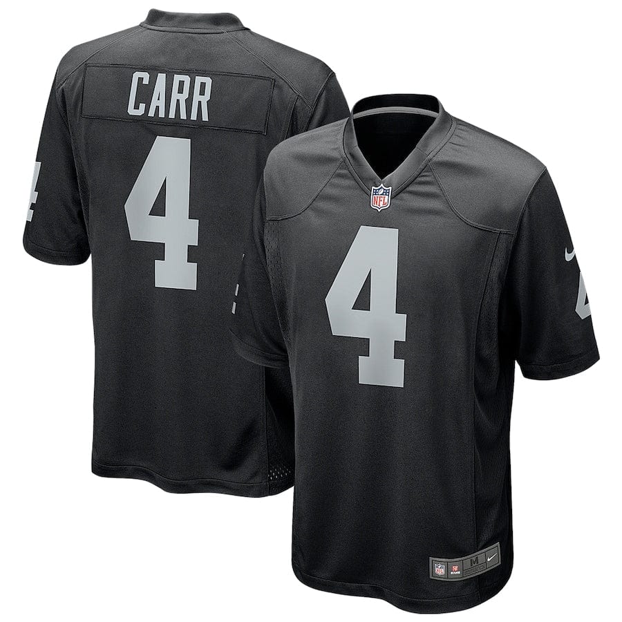 Derek Carr Las Vegas Raiders Jersey football jersey product view 1