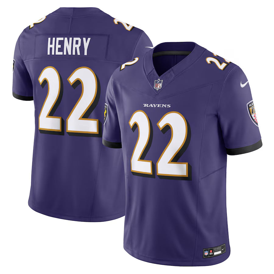 Derrick Henry Baltimore Ravens Jersey - Purple football jersey product view 1