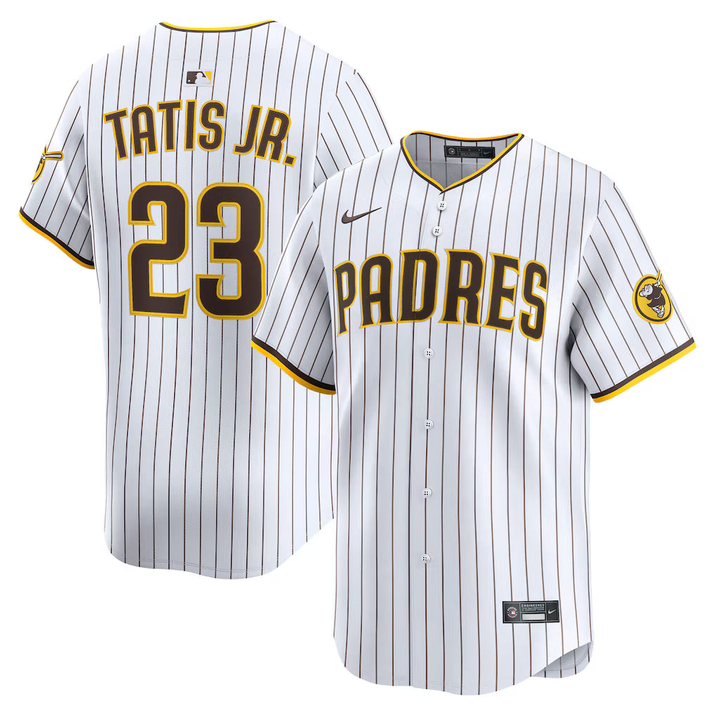 Fernando Tatis Jr. San Diego Padres Home Limited Player Jersey - White baseball jersey product view 1