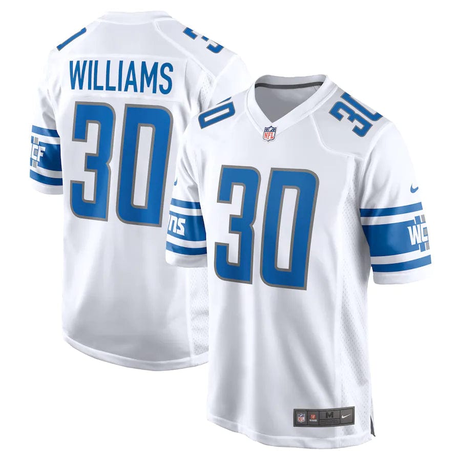 Jamaal Williams Detroit Lions Jersey football jersey product view 1