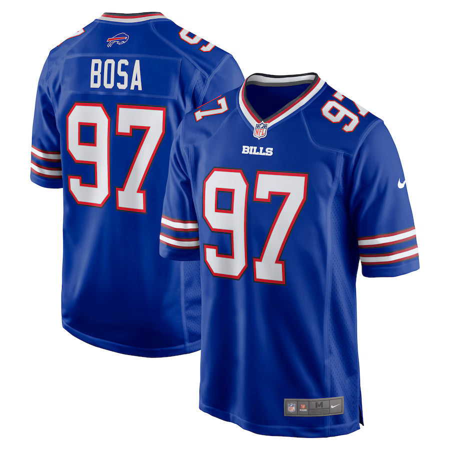 Joey Bosa Buffalo Bills Jersey - Royal Blue football jersey product view 1