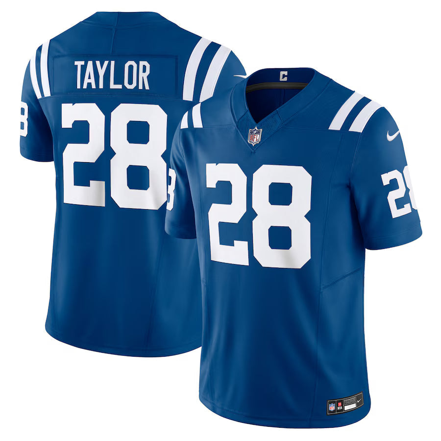 Jonathan Taylor Indianapolis Colts Jersey - Royal football jersey product view 1
