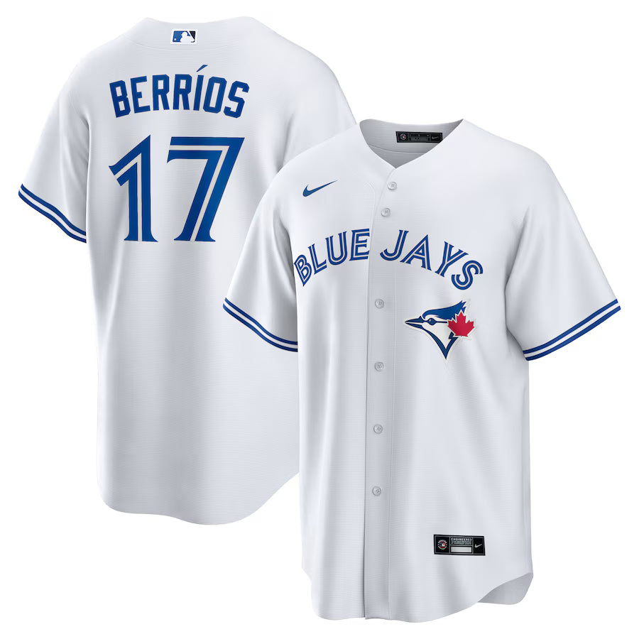 Jose Berrios Toronto Blue Jays Home Jersey - White baseball jersey product view 1