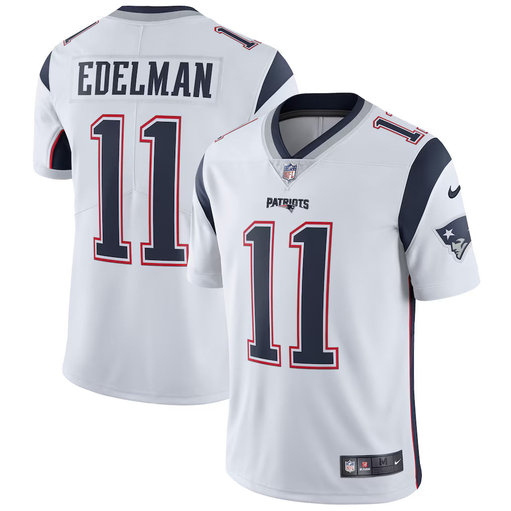 Julian Edelman New England Patriots Retired Player Jersey - White football jersey product view 1