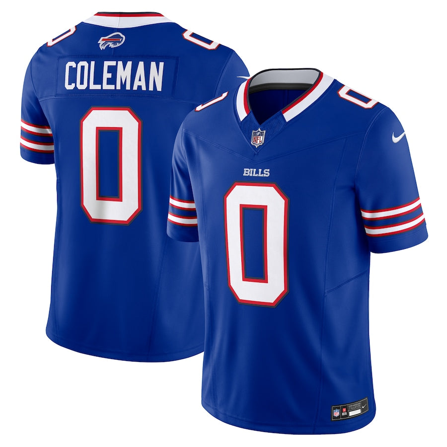 Keon Coleman Buffalo Bills Jersey - Royal Blue football jersey product view 1