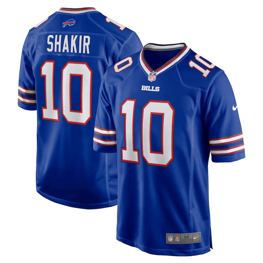 Khalil Shakir Buffalo Bills Jersey - Royal Blue football jersey product view 1