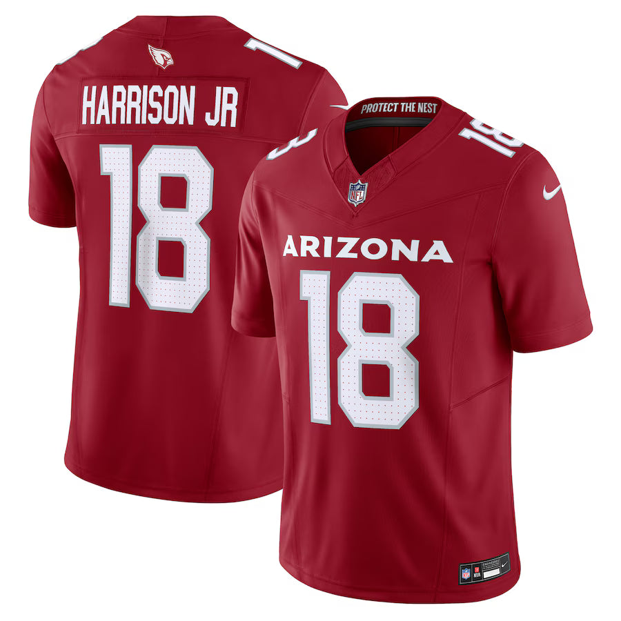 Marvin Harrison Jr. Arizona Cardinals Jersey - Cardinal football jersey product view 1