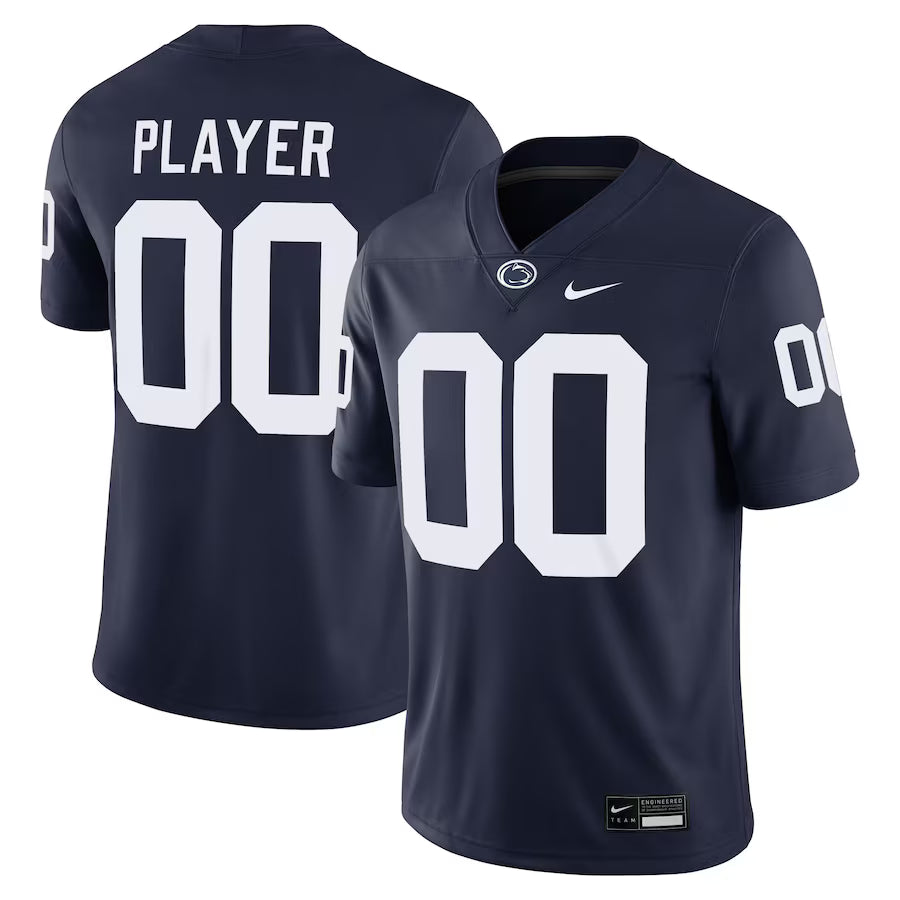 Custom Penn State Nittany Lions Jersey - Navy football jersey product view 1