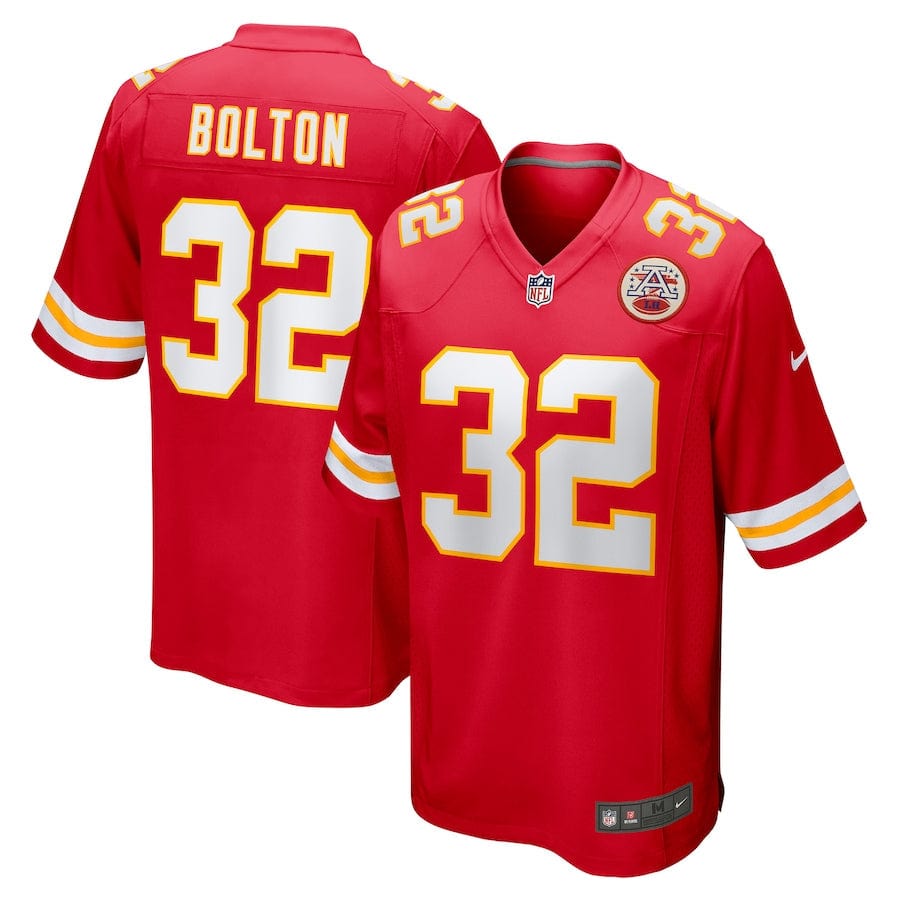 Nick Bolton Kansas City Chiefs Jersey football jersey product view 1