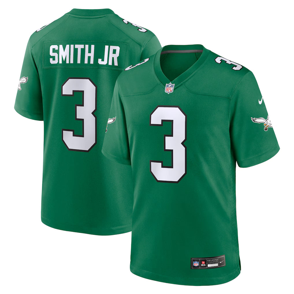Nolan Smith Philadelphia Eagles Jersey - Kelly Green football jersey product view 1