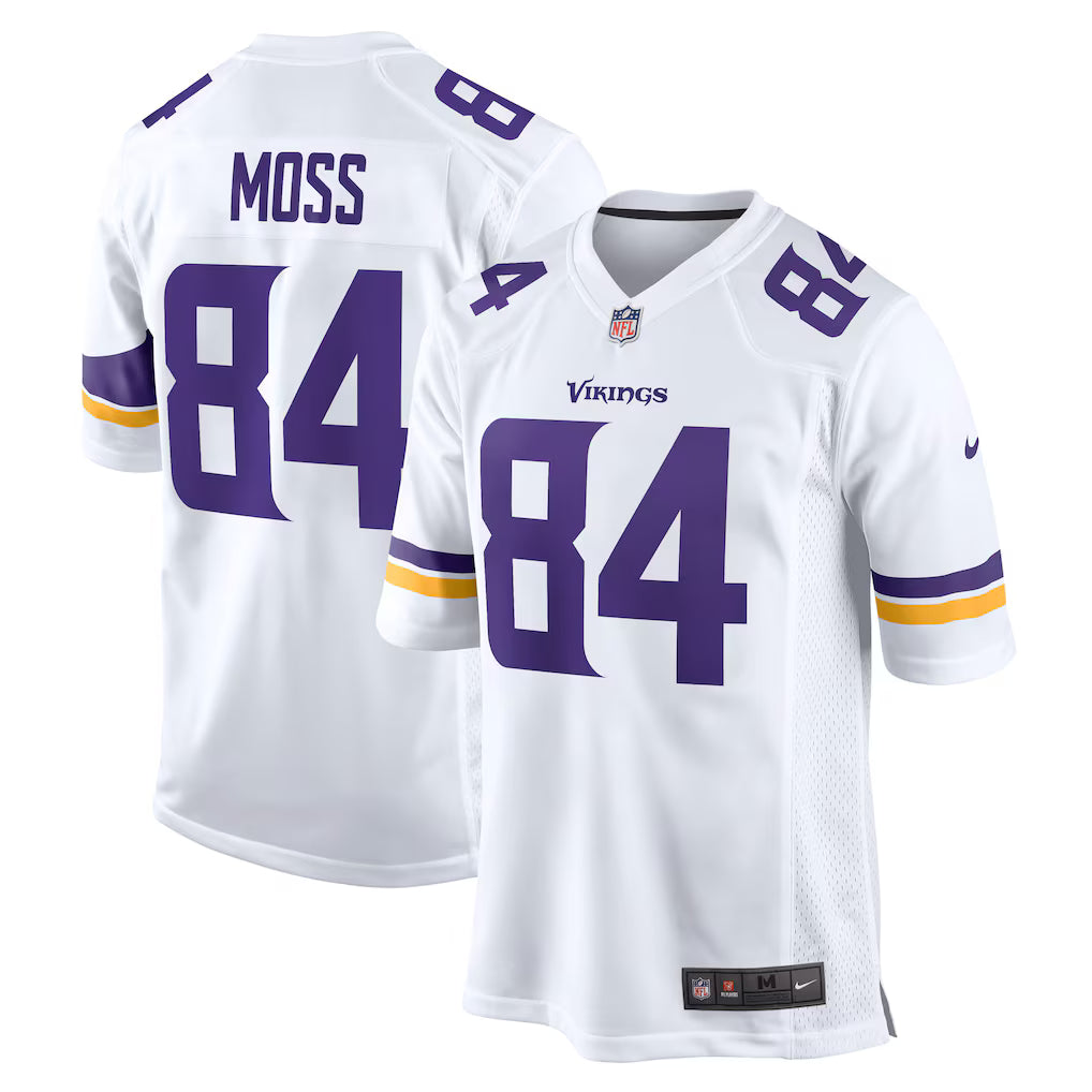 Randy Moss Minnesota Vikings Retired Player Jersey - White football jersey product view 1