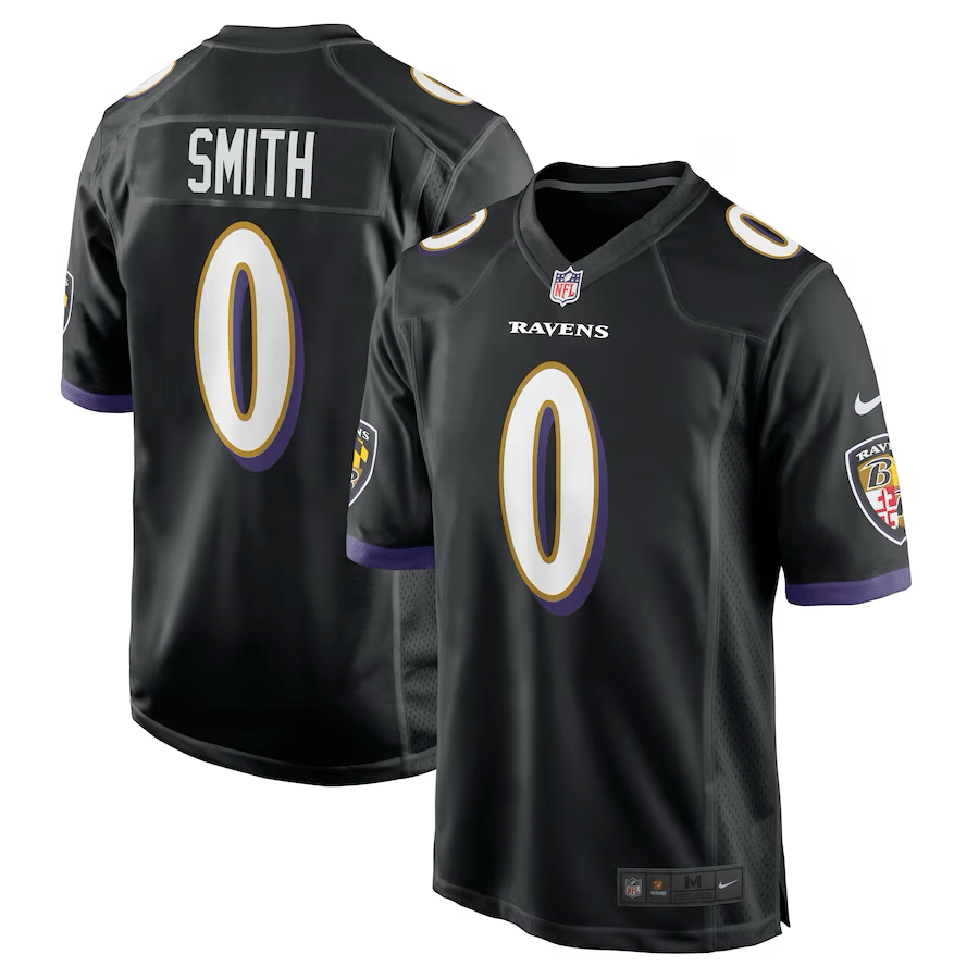 Roquan Smith Baltimore Ravens Jersey football jersey product view 1