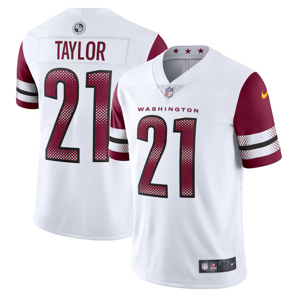 Sean Taylor Washington Commanders Home Retired Player Jersey - White football jersey product view 1