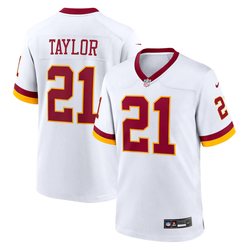 Sean Taylor Washington Commanders Retired Player Super Bowl Era Jersey - White football jersey product view 1