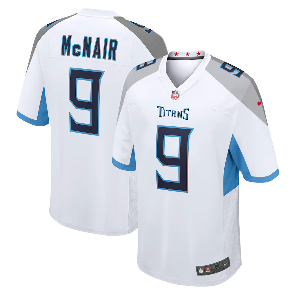 Steve McNair Tennessee Titans Retired Player Jersey - White football jersey product view 1