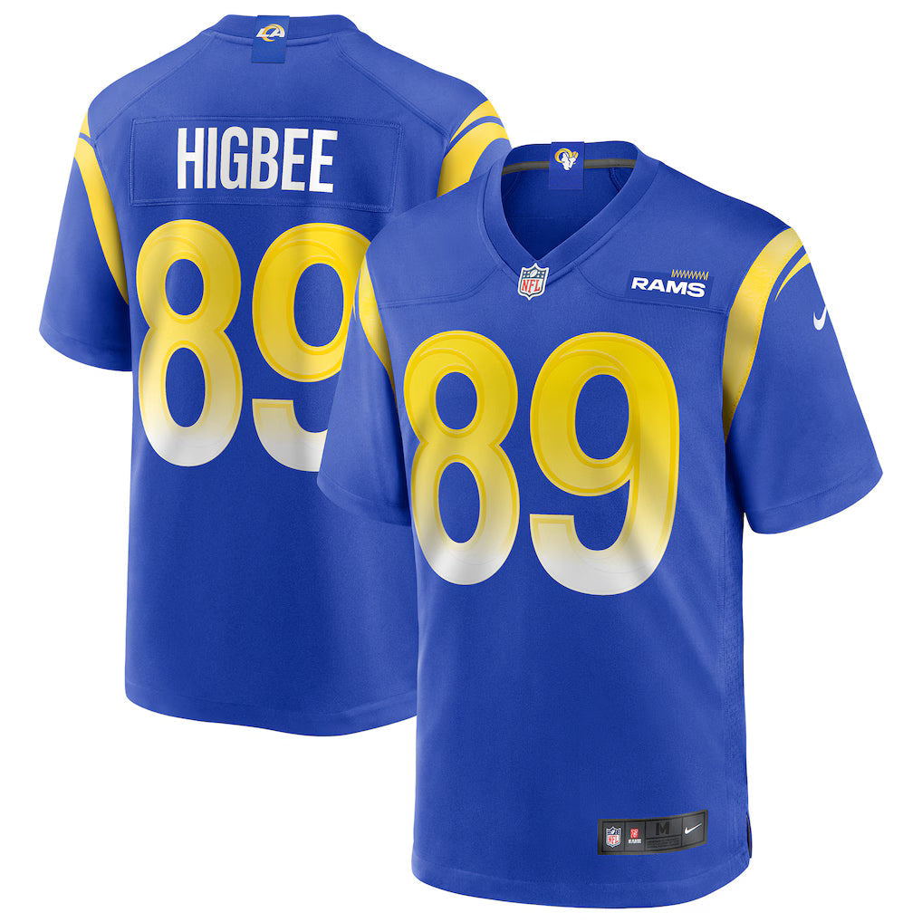 Tyler Higbee Los Angeles Rams Jersey - Royal Blue football jersey product view 1