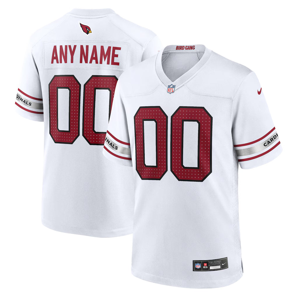Custom Arizona Cardinals Jersey - White football jersey product view 1