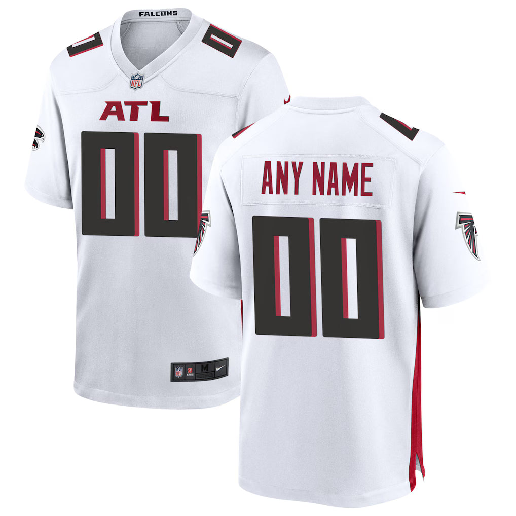 Custom Atlanta Falcons Jersey - White football jersey product view 1
