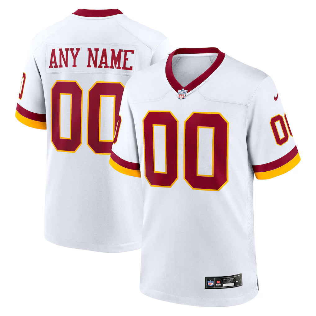 Custom Washington Commanders Super Bowl Era Jersey - White football jersey product view 1