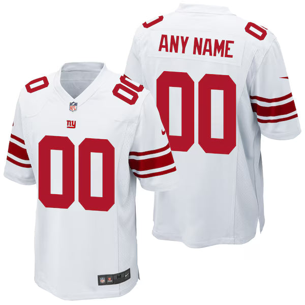 Custom New York Giants Jersey - White football jersey product view 1