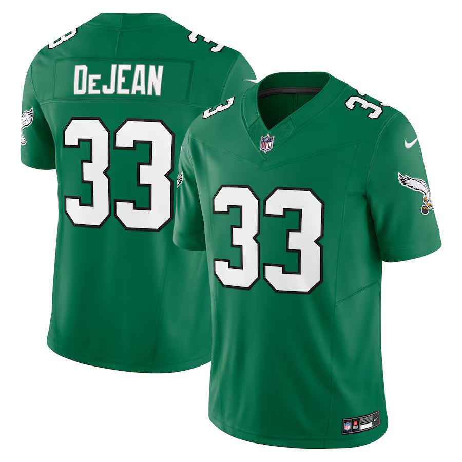 Cooper DeJean Philadelphia Eagles Jersey - Kelly Green football jersey product view 1