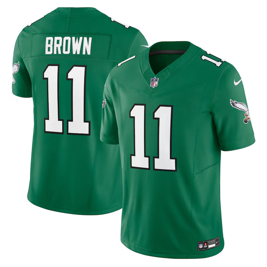 A.J. Philadelphia Eagles Jersey - Kelly Green football jersey product view 1