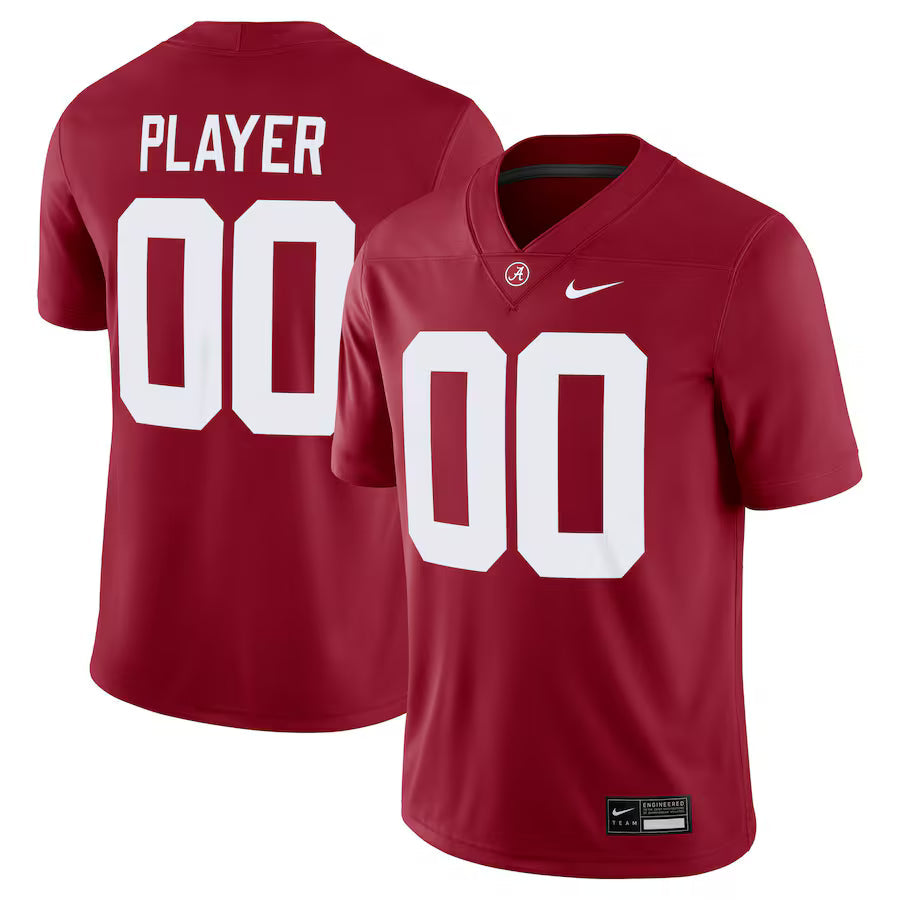 Custom Alabama Crimson Tide Jersey - Crimson sports jersey product view 1