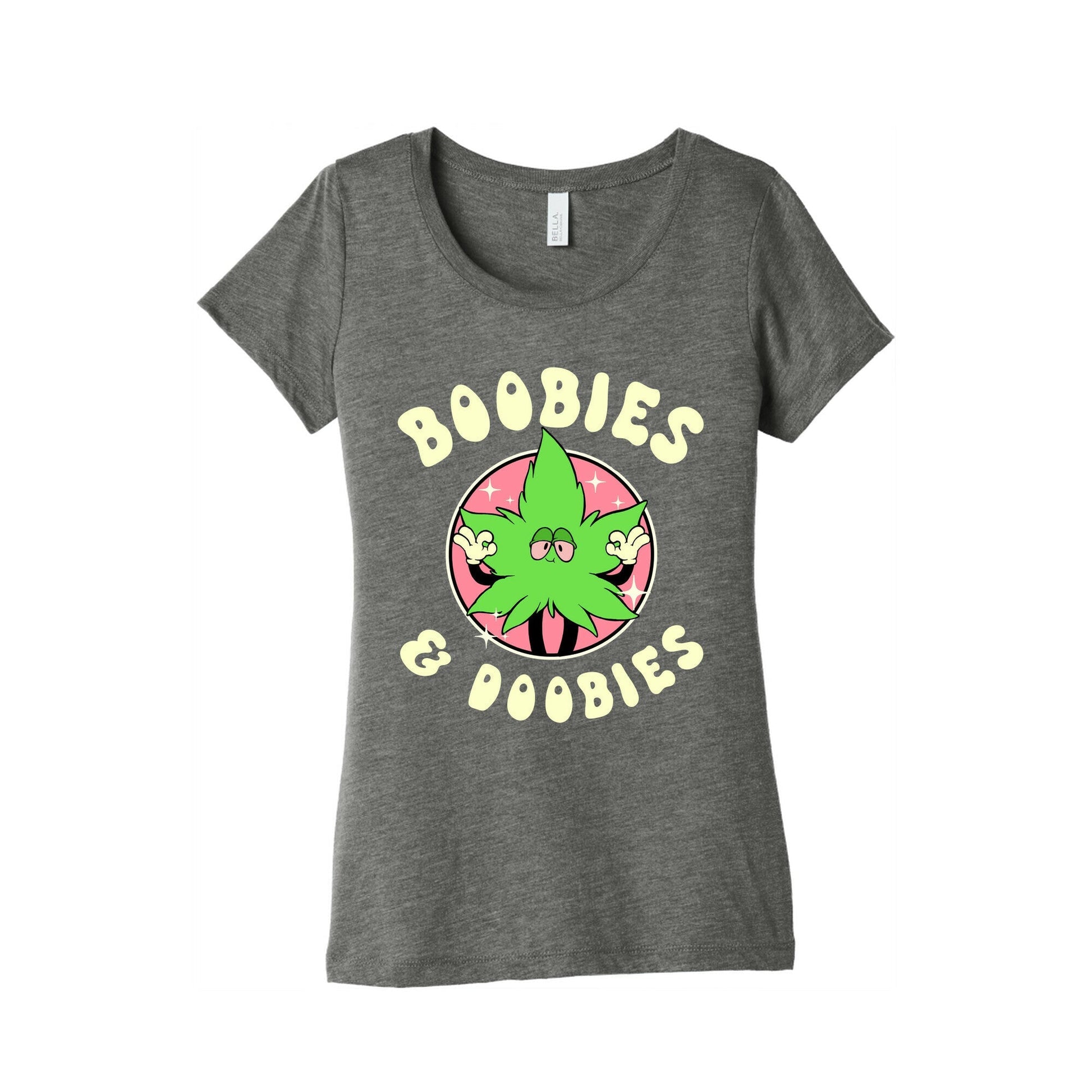 Boobies Doobies Women's Triblend - Adult & Kids T-Shirts, Sweatshirts & Hoodies apparel design preview 1