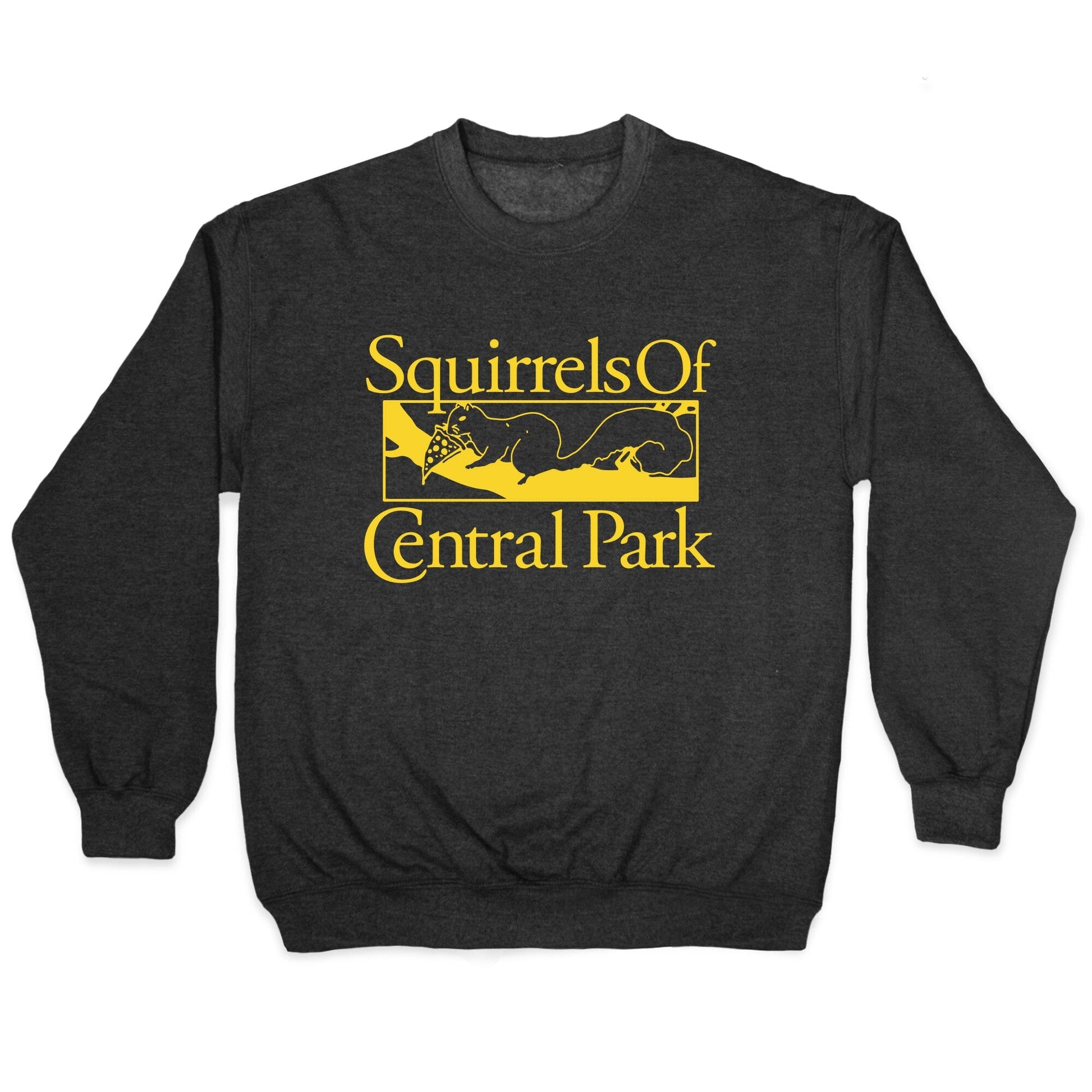 Squirrels of Central Park Crewneck - Adult & Kids T-Shirts, Sweatshirts & Hoodies apparel design preview 1