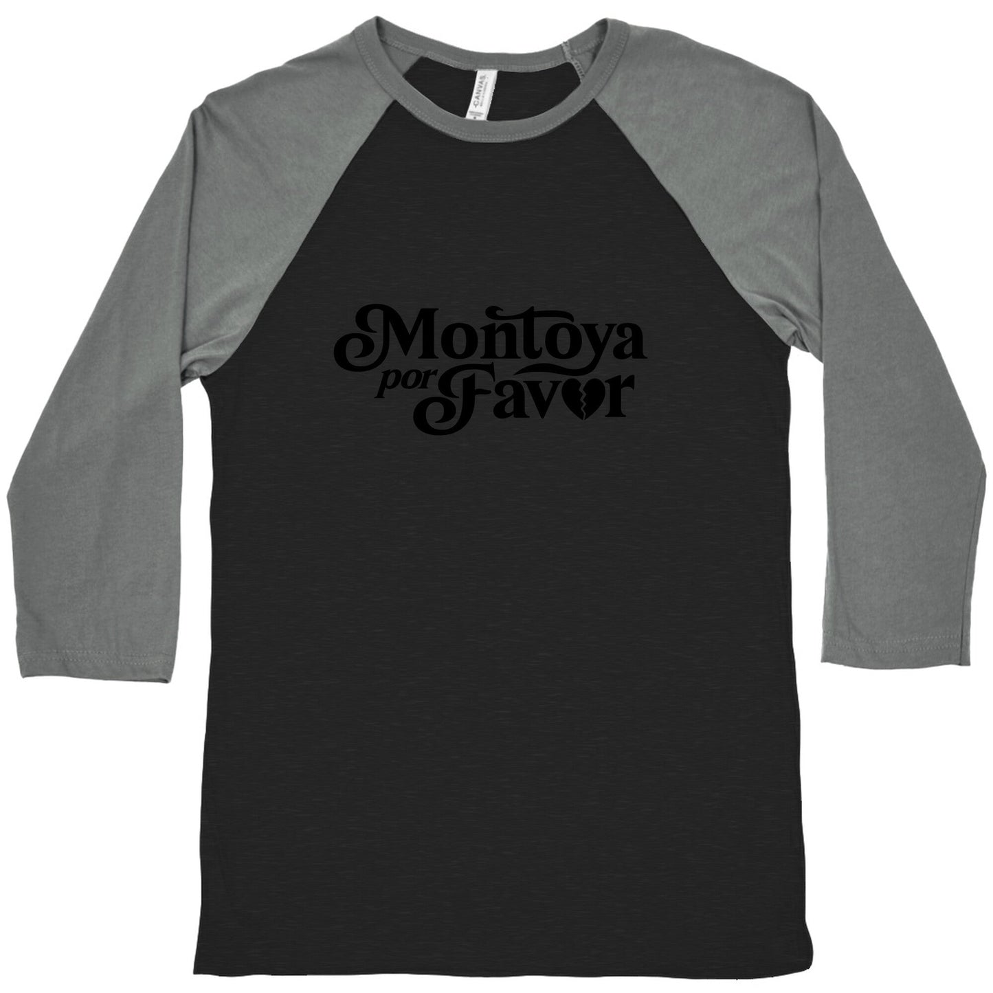 Montoya Por Favor Heartbreak Baseball - Adult & Kids T-Shirts, Sweatshirts & Hoodies apparel design preview 1