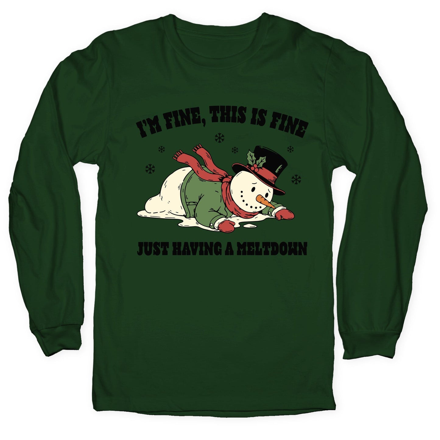 Just Having A Meltdown - Adult & Kids T-Shirts, Sweatshirts & Hoodies apparel design preview 1