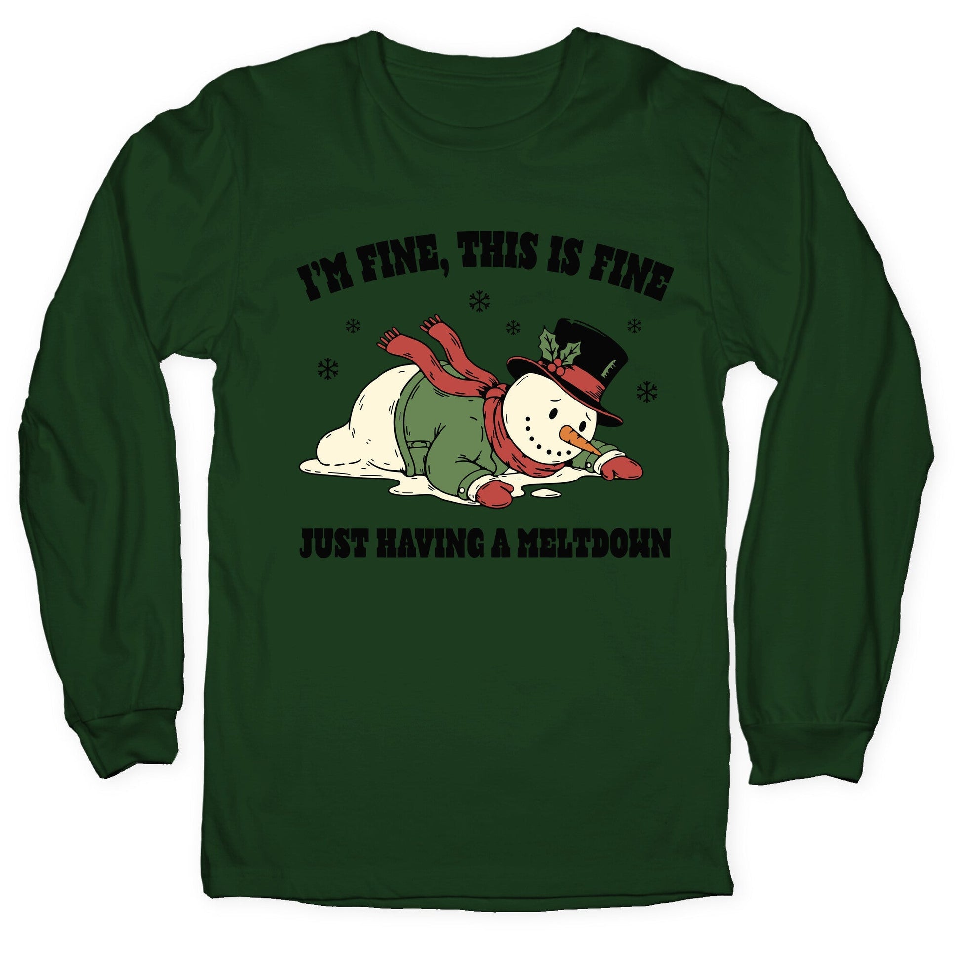 Just Having A Meltdown - Adult & Kids T-Shirts, Sweatshirts & Hoodies apparel design preview 1