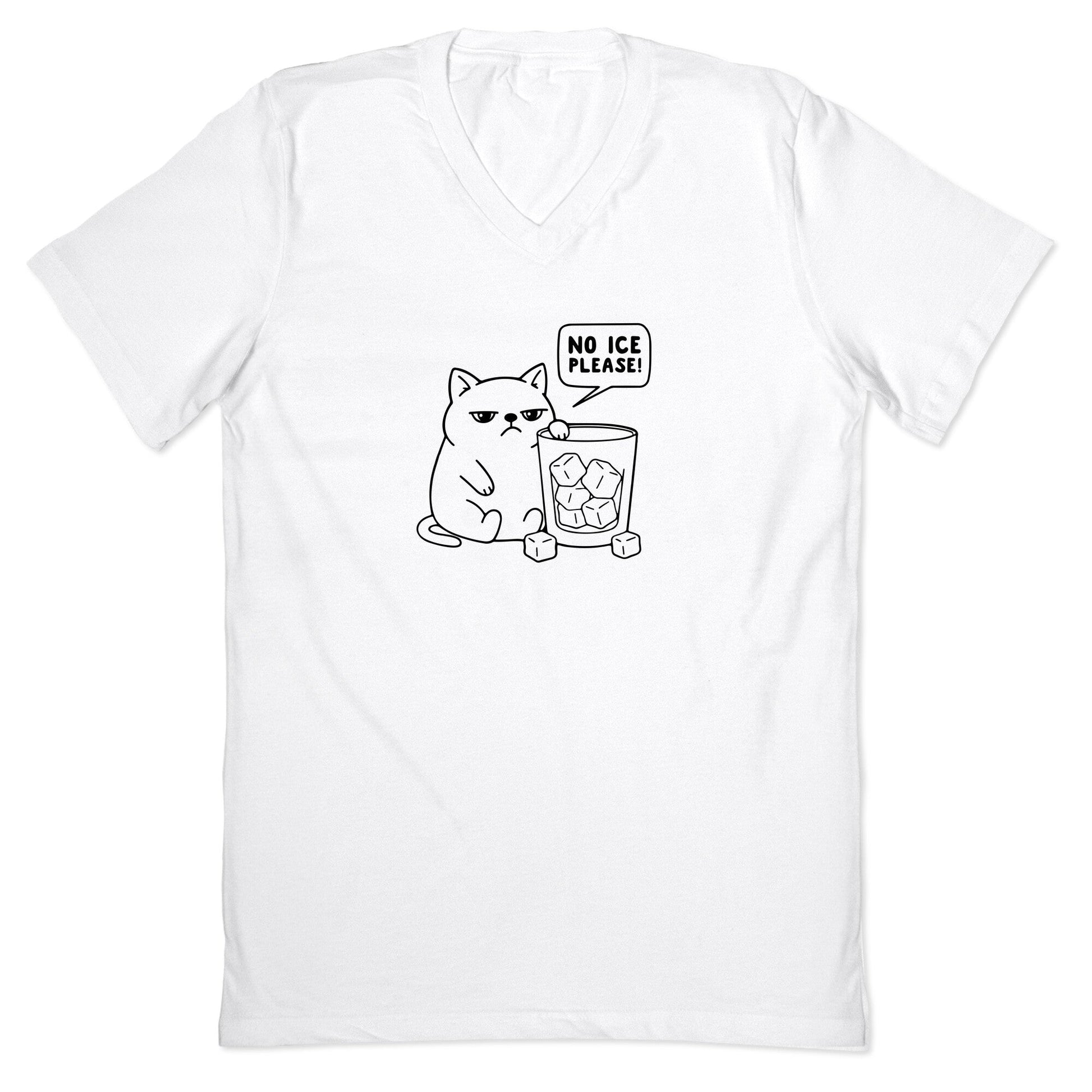 No ICE Please V-Neck - Adult & Kids T-Shirts, Sweatshirts & Hoodies apparel design preview 1