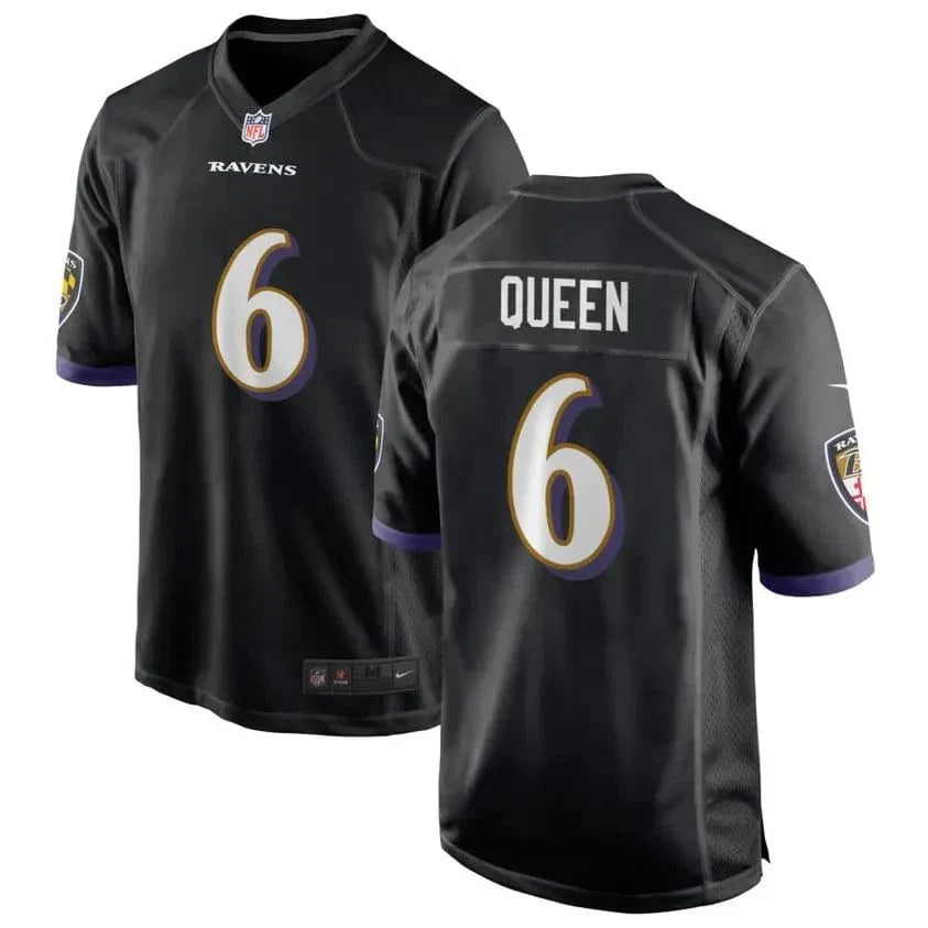 Patrick Queen Baltimore Ravens Jersey football jersey product view 1
