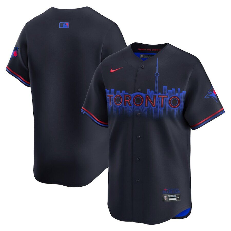 Toronto Blue Jays City Connect Jerseys baseball jersey product view 1