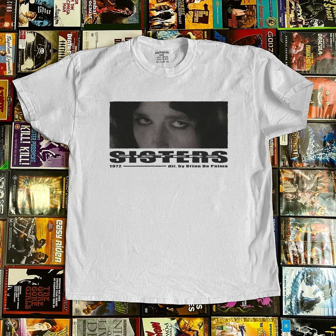 1972 Sisters Brian De Palma Vintage Horror Movie - Adult & Kids T-Shirts, Sweatshirts & Hoodies apparel design preview 1