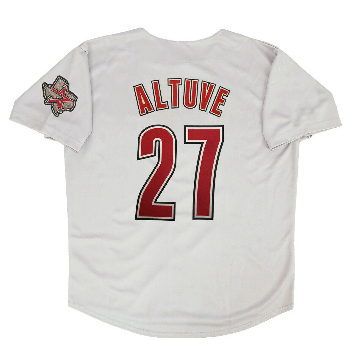 Men's Jose Altuve 2012 Houston Astros White Jersey baseball jersey product view 1