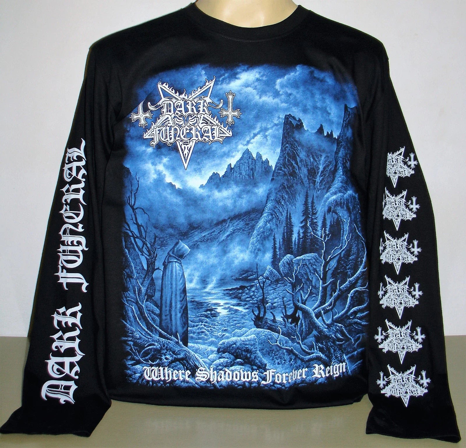 Dark Funeral Where Shadows Forever Reign Sz S M L XL - Adult & Kids T-Shirts, Sweatshirts & Hoodies apparel design preview 1