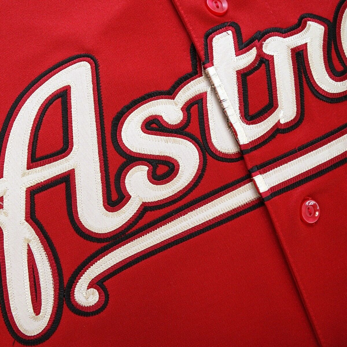 Craig Biggio 2012 Houston Astros Red Men's Jersey baseball jersey product view 3