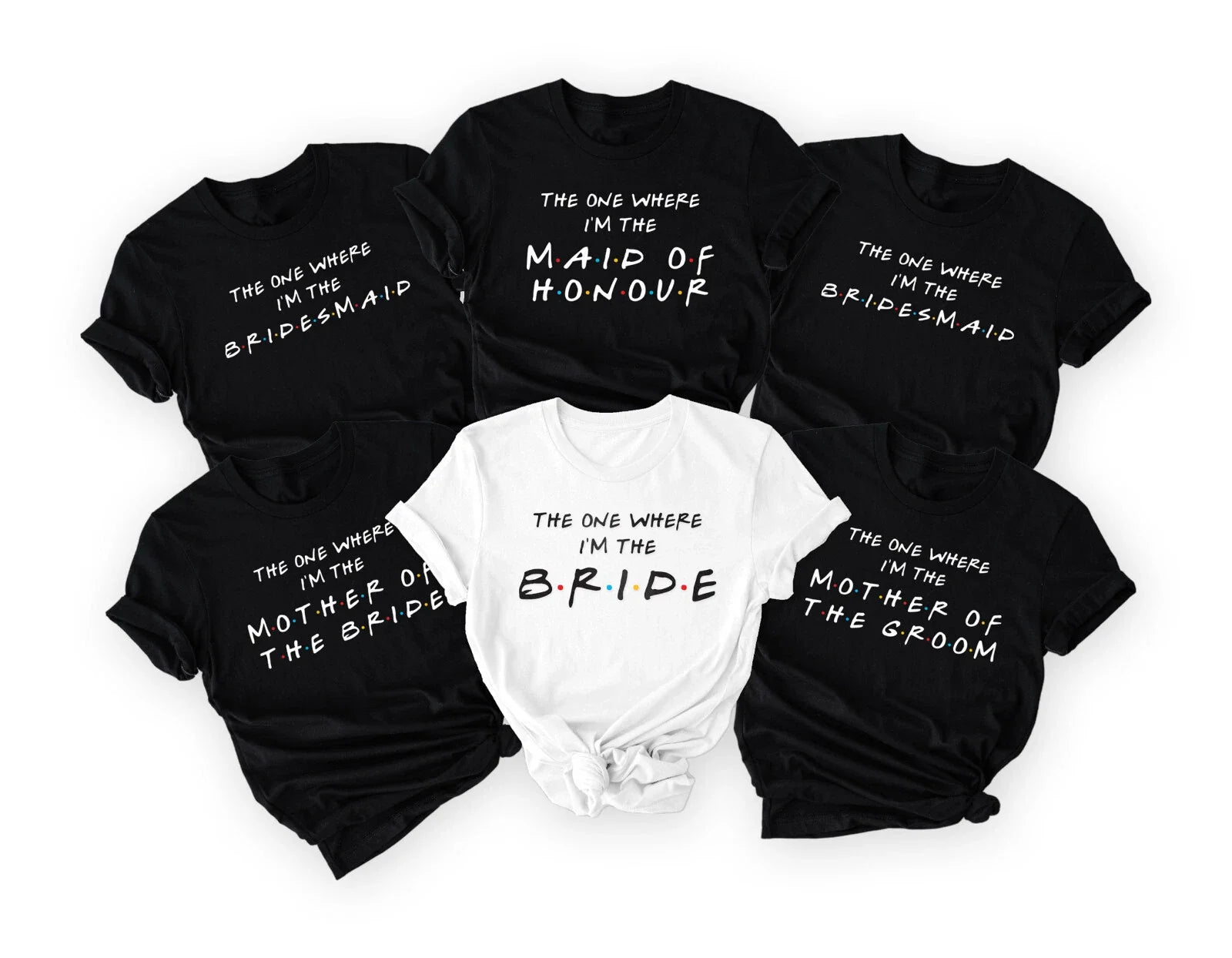 Personalised Hen party Friends Wedding - Adult & Kids T-Shirts, Sweatshirts & Hoodies apparel design preview 1