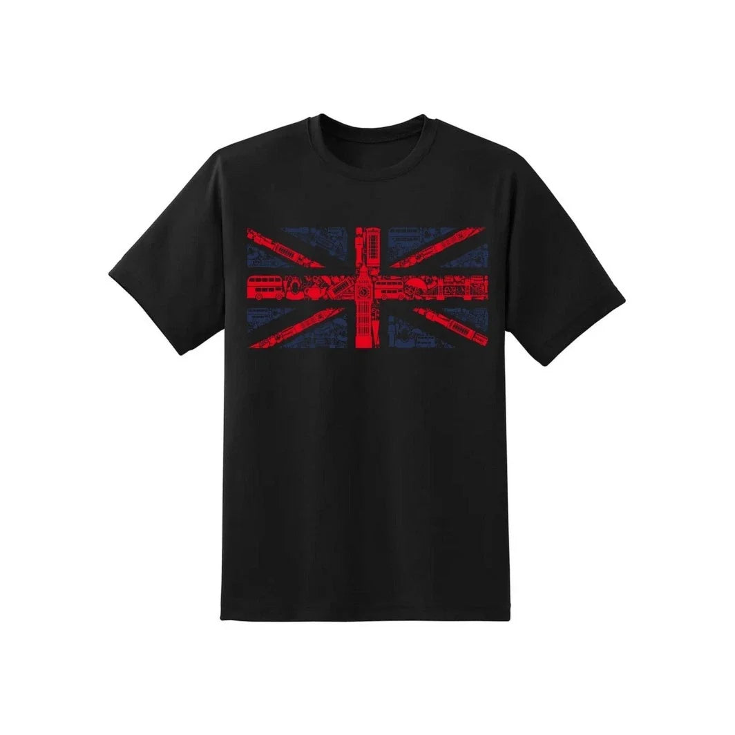 London England Union Jack Trendy Great Britain Gift - Adult & Kids T-Shirts, Sweatshirts & Hoodies apparel design preview 1