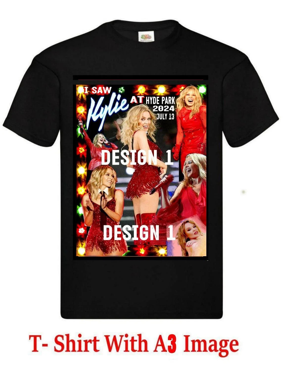 KYLIE MINOGUE 2 X Designs T. HYDE PARK - Adult & Kids T-Shirts, Sweatshirts & Hoodies apparel design preview 1