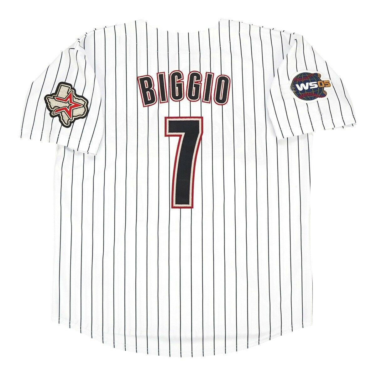 Craig Biggio 2012 Houston Astros White Men's Jersey baseball jersey product view 1